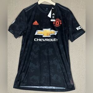 Manchester United 2019/20 Authentic Player Third Soccer Football Jersey M Medium